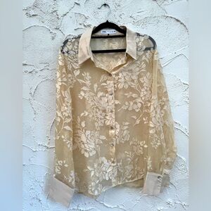 Zara Button Up XL